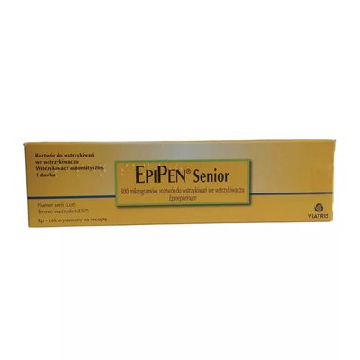 EpipenSenior. roztw. d/wstrz. 0,3mg/0,3ml a 2ml 1 dawka PL