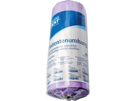 Einmal-Patientenumhang - Rolle 80 Stück blau, 54 x 60 cm