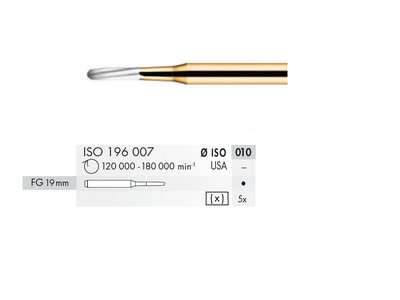 Tvrdokovový vrtáček FG 010 (5ks)