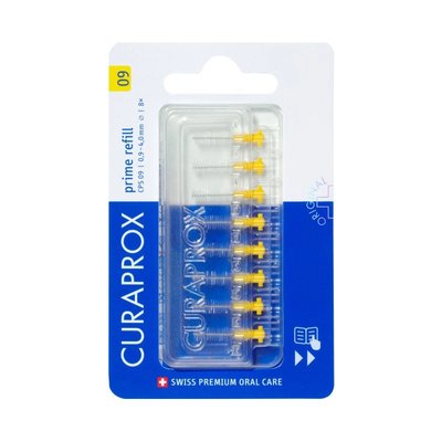 Mezizubní kartáčky Curaprox CPS09 Prime refill, 8 ks