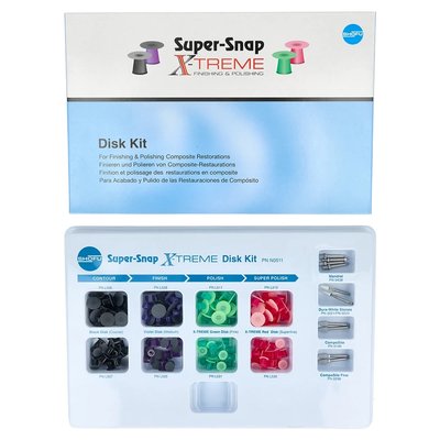 Super-Snap X-TREME Disk Kit 160 szt. SHOFU