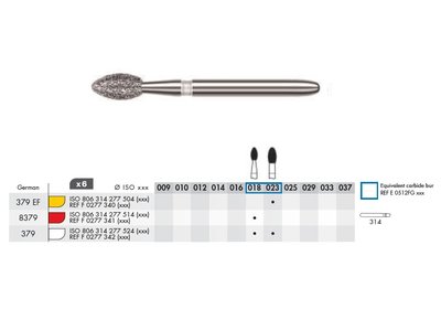 Diamant - poupě FG (6ks)