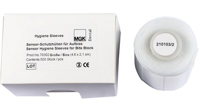 Hygiene Schutzhüllen - Packung 500 Stück 5,1 x 2,1 cm