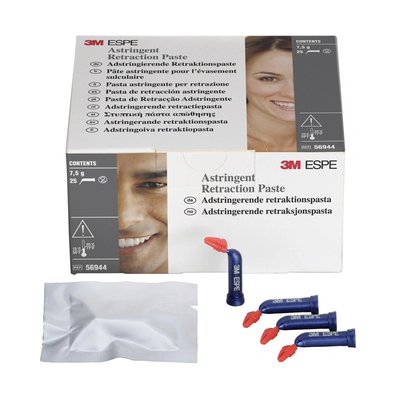 Astringent retrakční pasta, 25 kapslí, 25 x 0,3 g