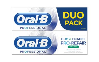 Oral-B Gum & Enamel Professional Extra Fresh zubní pasta 2x75 ml