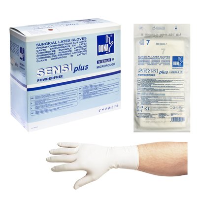 Rukavice Dona SensiPlus sterilní bez pudru - 6.5