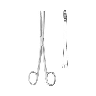 Kleště Lister tamponové podávkové; 18,0 cm