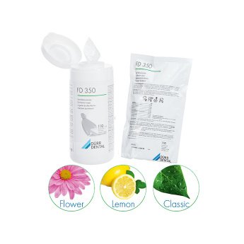 FD 350 Dezinfekční ubrousky flower dóza 110 ks