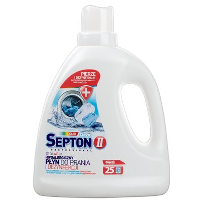 Płyn do prania Septon II dezynfekujący 1,5 l Clovin