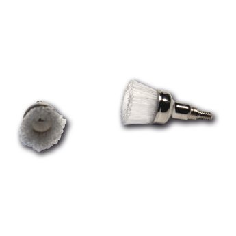 HS-Acclean rotační čistící profylaktické kartáčky Mini šroubovací přírodní vlákno 12 ks