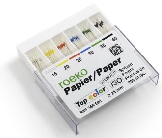 Top Color papírové čepy, 200ks ISO 45