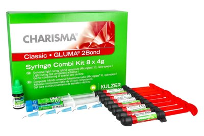 Charisma Classic 4 g x 8 szt. + Gluma 2 Bond 4 ml Kulzer