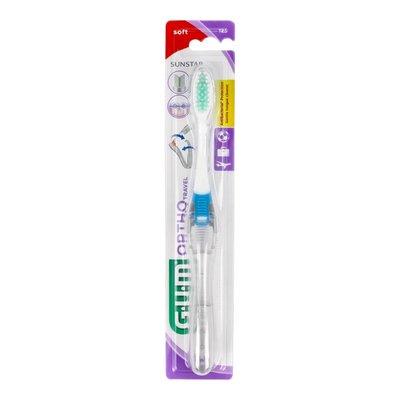 Szczoteczka ortodontyczna ORTHO TRAVEL GUM