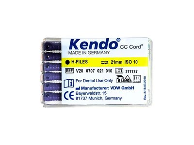 Pilniki Hedstroem Kendo 21mm 010 non sterile