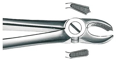 ORBIS Extrakční kleště, tvar 18, horní moláry levé