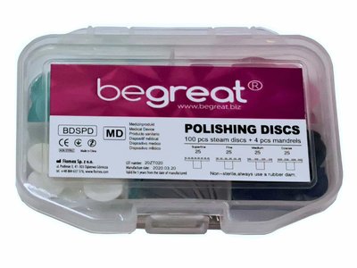Krążki Dental Stem Polishing Disk set BEGREAT