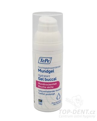 TePe Dry Mouth hydratační gel pro suchá ústa (bez příchuti), 50ml