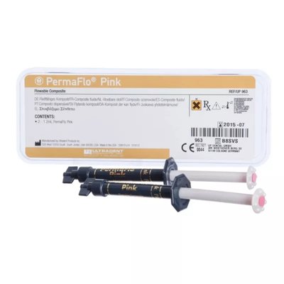 PermaFlo Pink płynny kompozyt w kolorze różowym 2strz. x 1,2ml UP 0963