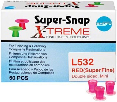 Super-Snap X-treme 8 mm extrafine červené