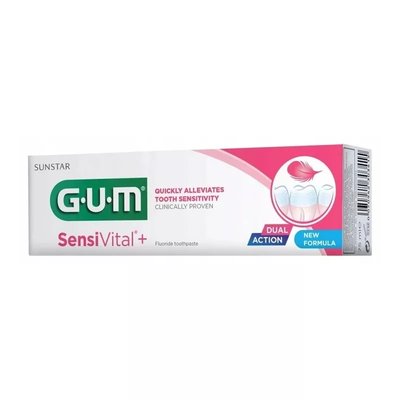 GUM SensiVital+ pasta na nadwrażliwość zębów 75ml