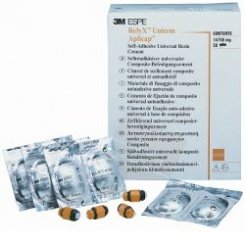 3M RelyX Unicem Aplicap, doplňkové balení, 50 kapslí - 24x A2 univerzální, 16x A2 translucentní, 10x A3 opákní