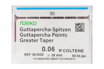 Ćwieki gutaperkowe Roeko 6% Coltene - 30
