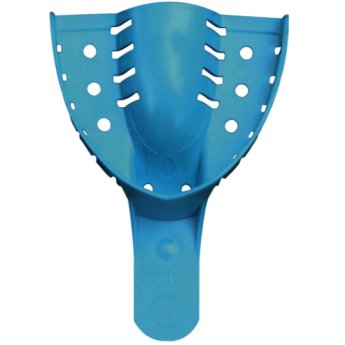 HS-Otiskovací lžíce jednorázová plastová horní velikost M 12 ks