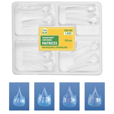 Transparent contoured matrices TOR VM - 1.092
