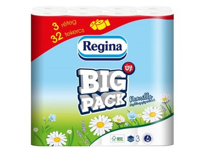 Toaletní papír Big Pack Kamilla 3vr., 32ks/bal.