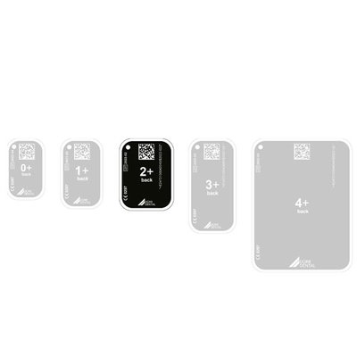 VistaScan Mini - paměťová folie Dürr č.2, 3x4cm - 12 ks