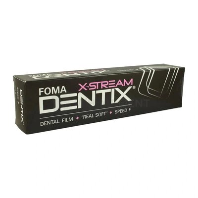 RTG film Dentix F X-STREAM 3 x 4 cm, TB-AL, 150 ks
