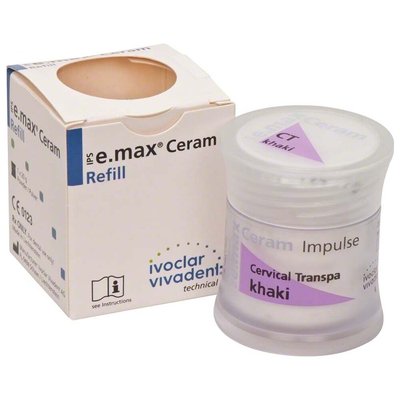 IPS e.max Ceram Cervical Transpa, 20g khaki