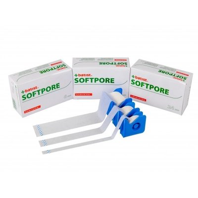 Náplast fixační Softpore - 1,25 cm