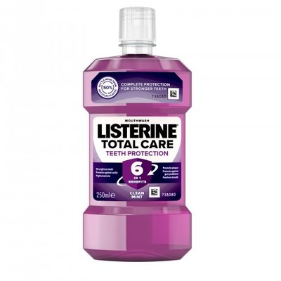 Listerine Total Care Teeth Protection 6 x 250 ml (světle fialový)