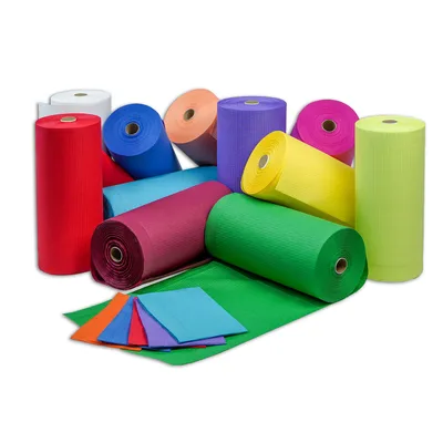 Roušky v roli 53x80 cm TOPDENTAL - Fialová