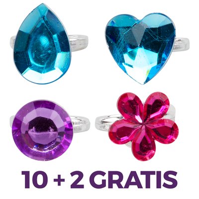 Zabawka - Pierścionek 10 + 2 GRATIS