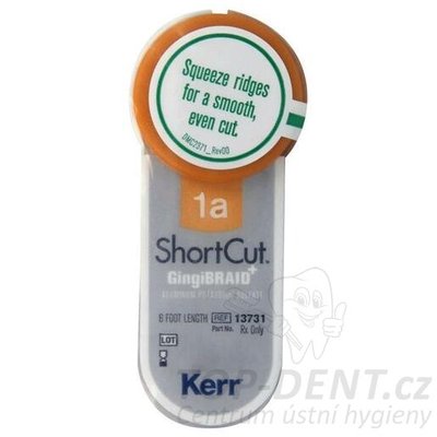 Kerr ShortCut retrakční vlákno impregnované vel. 1a (oranžové), 183 cm