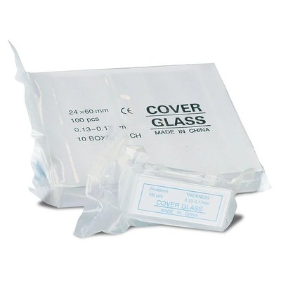 Sklíčka krycí - 24 x 24 mm, 200 ks