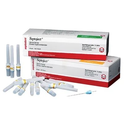 SEPTOJECT JEHLY, 100 ks - XL G27, 0,4x25 mm