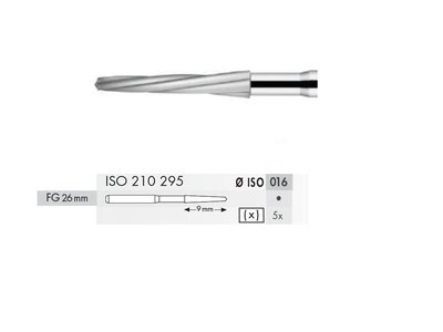 Fréza na kosti FG 26mm (5ks)