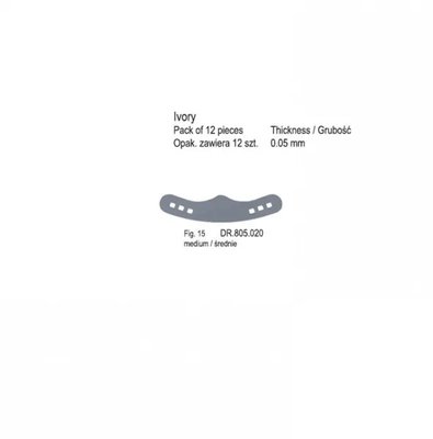 Matrix Bands Ivory fig. 15 (Pack of 12 pieces)