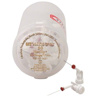 NaviTip 30G - kanyly, 50ks 17mm bílé