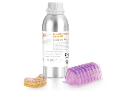 3Dure - Splint Hard Resin Pink GR-19