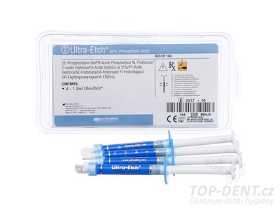 Ultradent Ultra-Etch 35% leptadlo, 4x1,2 ml