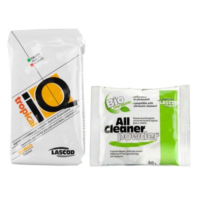 Masa alginatowa IQ TROPICAL MANGO 450 g Lascod + All Cleaner powder Lascod