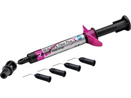 BEAUTIFIL Flow Plus X - Spritze 2,2 g A3,5, F00 inklusive 5 Spritzenaufsätze