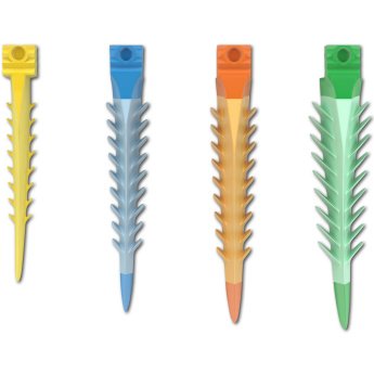 Garrison Composi-Tight 3D Fusion klínky M, oranžové balení 100ks