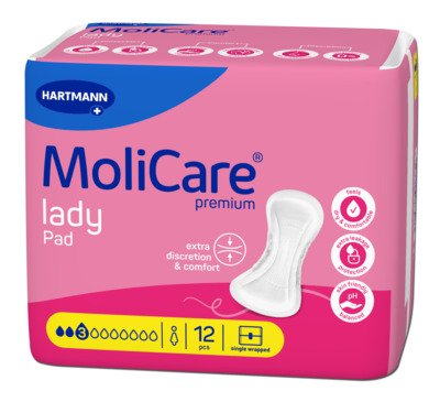 Molicare premium lady Pad 3 kapky inkontinenční vložky 12 ks