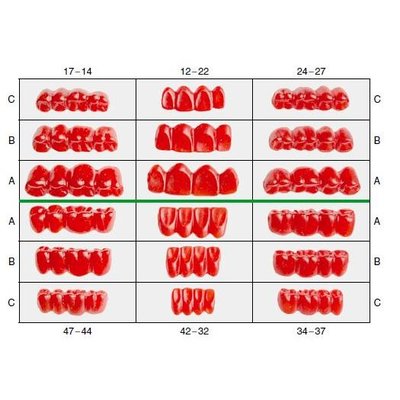 Bloky k fasetování 10ks B 24-27