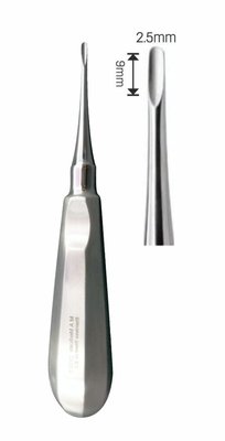 Elevátor Appexo rovný 2,5/9mm